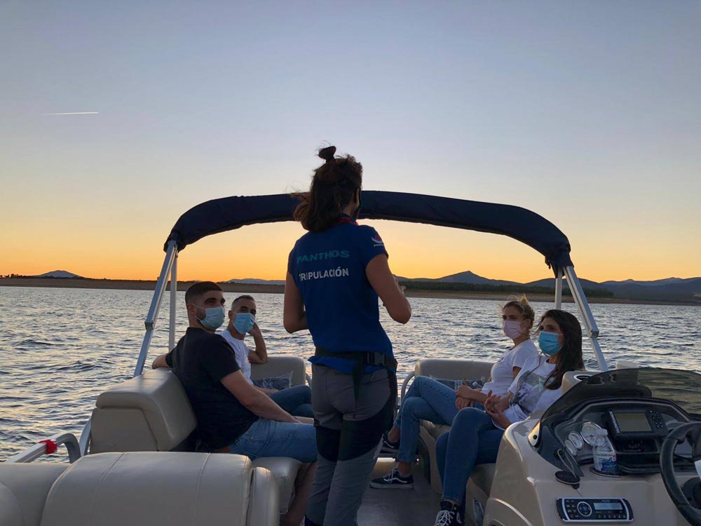 Navega por las Estrellas, experiencias en barco, astroturismo, Gabriel Y Galán, Panthos